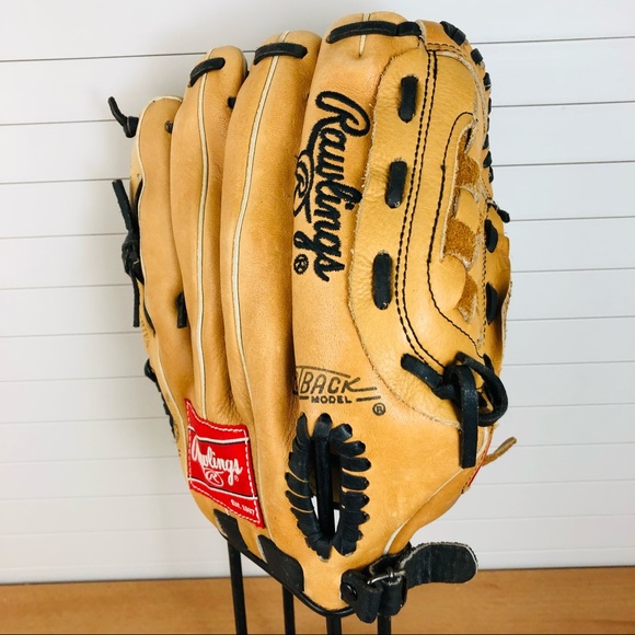 Rawlings RBG224BFR Ken Griffey Jr. Leather 11” Right Hand Thrower Baseball Glove - Picture 8 of 15